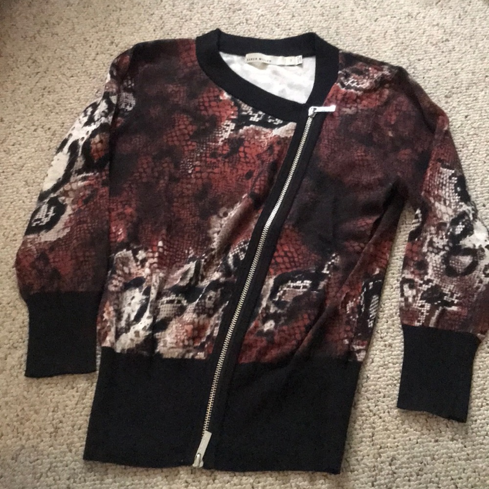 Karen Miller Snakeprint Sweater